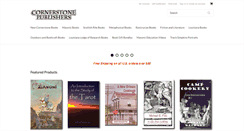 Desktop Screenshot of cornerstonepublishers.com